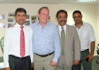 Simon Hughes at Head Office June 2011